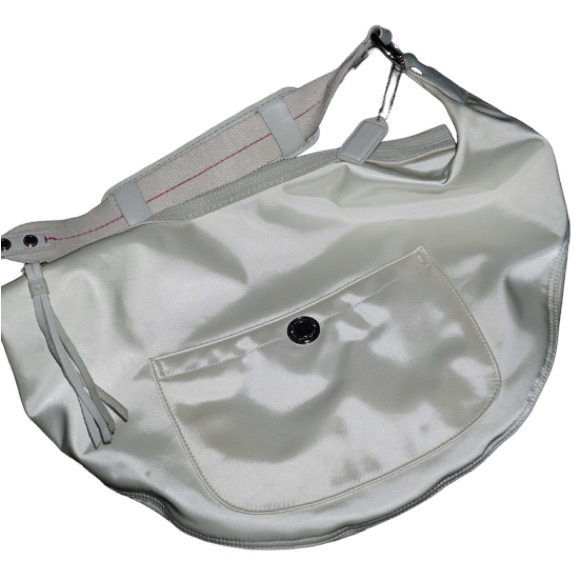 Coach White Sateen Bag - Picture 3 of 10
